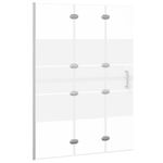 Casa si Gradina - Sanitare - Cazi si cabine de dus - Cabine dus - Cabina de dus pliabila, alb, 100x140 cm, ESG - Infinity.ro