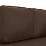 Casa si Gradina - Mobilier - Canapele si coltare - Coltare - Coltar cu perne si suport, marrone, piele artificiala - Infinity.ro