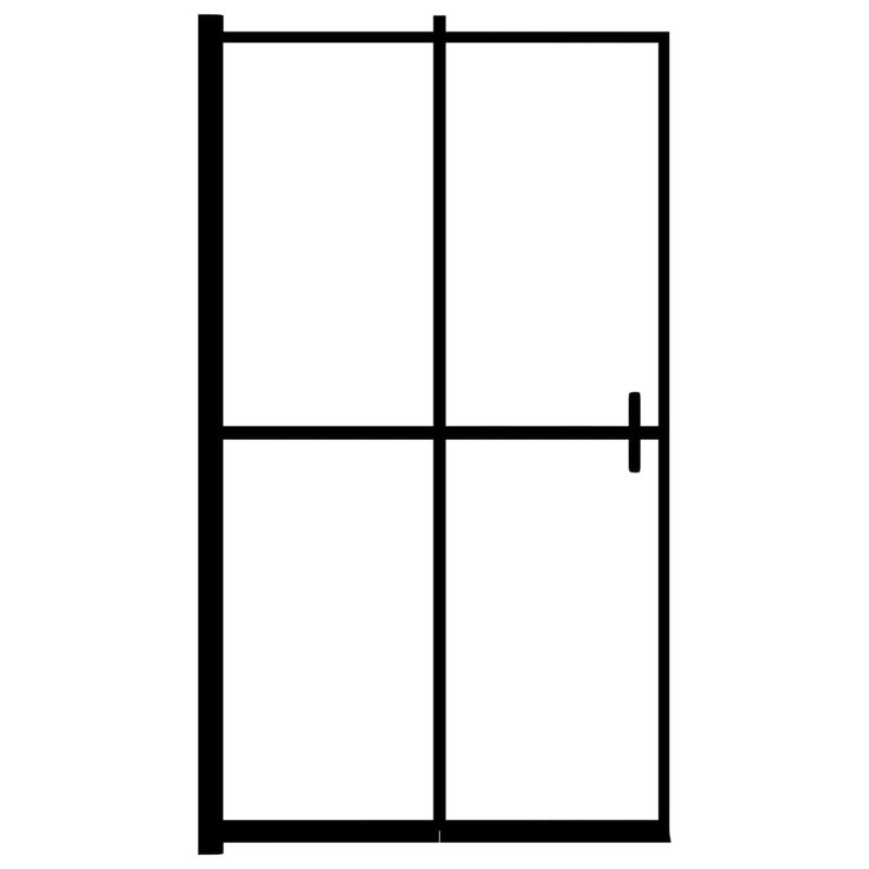 Casa si Gradina - Sanitare - Cazi si cabine de dus - Cabine dus - Cabina de dus pliabila, negru, 80x140 cm, ESG - Infinity.ro