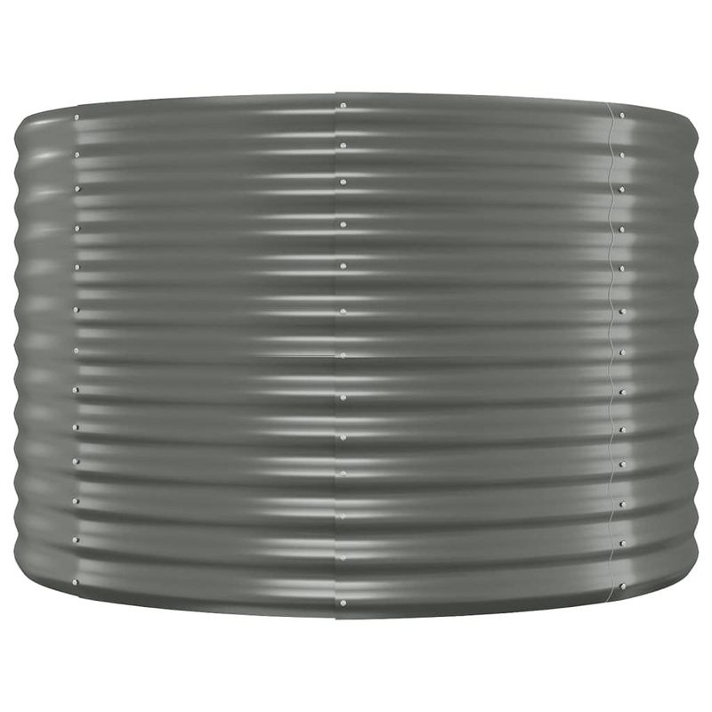 Casa si Gradina - Gradinarit si plante - Plante si ghivece - Ghivece si suporturi - Strat inaltat gradina 175x100x68 cm otel vopsit electrostatic, gri - Infinity.ro