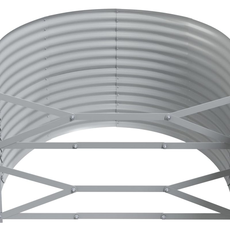 Casa si Gradina - Gradinarit si plante - Plante si ghivece - Ghivece si suporturi - Strat inaltat gradina 175x100x68 cm otel vopsit electrostatic, gri - Infinity.ro