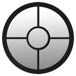 Casa si Gradina - Decoratiuni - Oglinzi - Oglinda rotunda,negru,40x4 cm,fier,pentru utilizare in interior - Infinity.ro