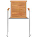 Casa si Gradina - Gradina si terasa - Mobilier exterior - Scaune si sezlonguri gradina - Scaune de gradina cu perne, 4 buc., lemn masiv de acacia - Infinity.ro