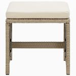 Casa si Gradina - Gradina si terasa - Mobilier exterior - Seturi mobila gradina - Set mobilier de exterior cu perne, 9 piese, bej, poliratan - Infinity.ro