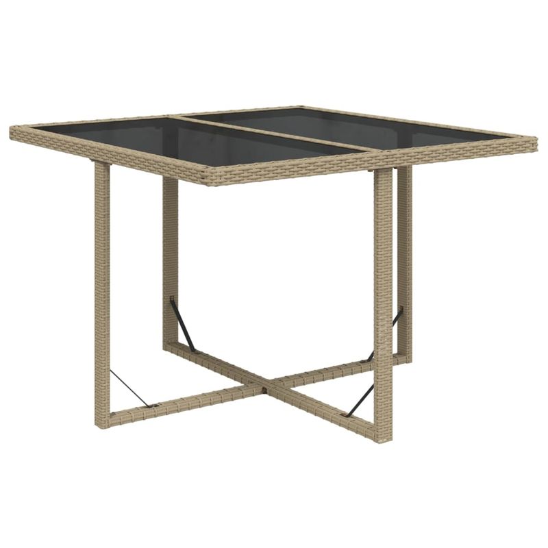 Casa si Gradina - Gradina si terasa - Mobilier exterior - Seturi mobila gradina - Set mobilier de exterior cu perne, 9 piese, bej, poliratan - Infinity.ro