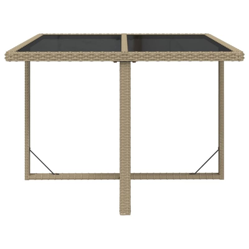 Casa si Gradina - Gradina si terasa - Mobilier exterior - Seturi mobila gradina - Set mobilier de exterior cu perne, 9 piese, bej, poliratan - Infinity.ro