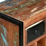 Casa si Gradina - Bucatarie si vesela - Accesorii bar - Suporturi bauturi - Suport de vin pentru 16 sticle, lemn masiv reciclat - Infinity.ro