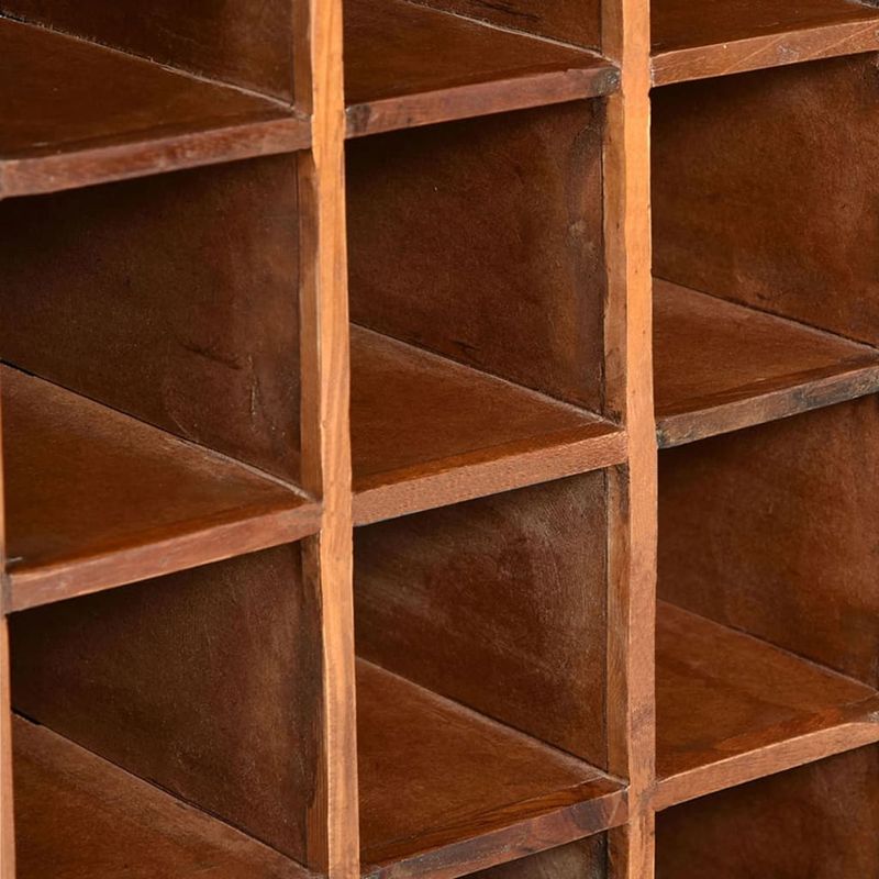 Casa si Gradina - Bucatarie si vesela - Accesorii bar - Suporturi bauturi - Suport de vin pentru 16 sticle, lemn masiv reciclat - Infinity.ro