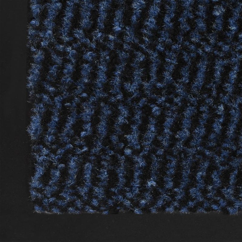 Casa si Gradina - Textile si covoare - Covoare - Covoare casa - Covor de usa anti-praf, 2 buc. albastru, 60x90 cm dreptunghiular - Infinity.ro