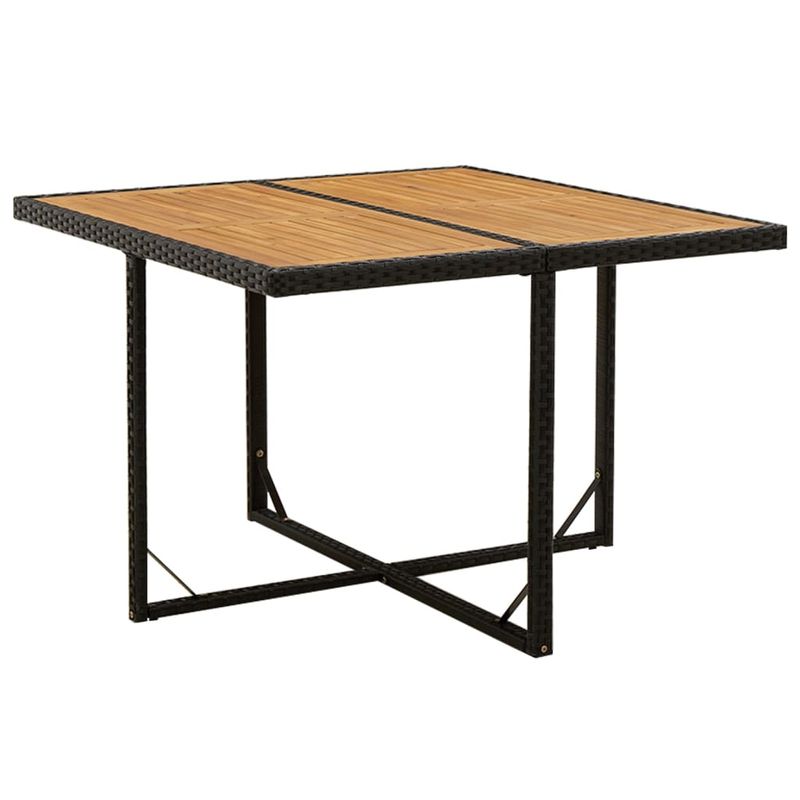 Casa si Gradina - Gradina si terasa - Mobilier exterior - Seturi mobila gradina - Set mobilier de exterior cu perne, 5 piese, negru, poliratan - Infinity.ro