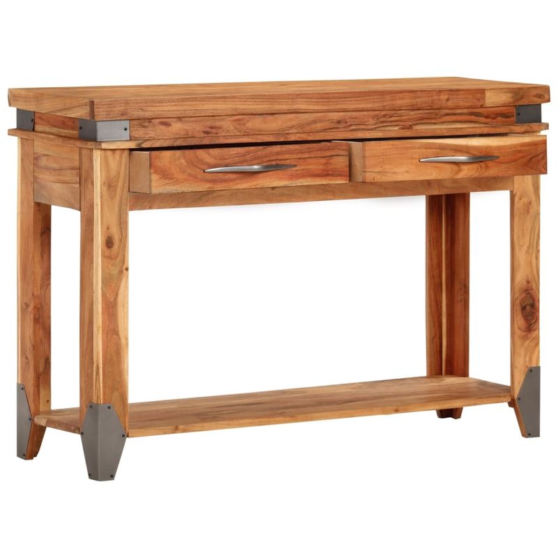 Casa si Gradina - Mobilier - Comode si corpuri - Noptiere - Noptiera, 110x34x74 cm, lemn masiv de acacia - Infinity.ro