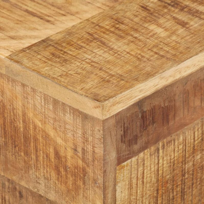Casa si Gradina - Mobilier - Mese si birouri - Mese living - Masa laterala, 30x30x33 cm, lemn de mango nefinisat - Infinity.ro