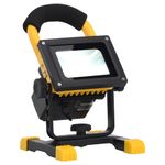 Casa si Gradina - Corpuri si surse de iluminat - Iluminat comercial si industrial - Proiectoare si lampi de lucru - Reflector cu LED reincarcabil cu maner, 30 W, alb rece - Infinity.ro