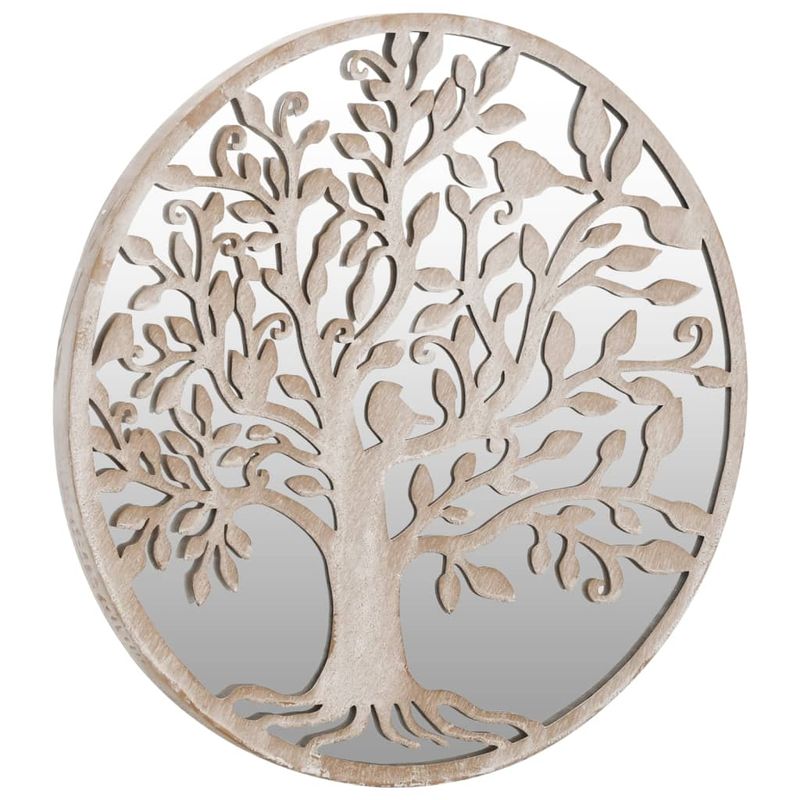 Casa si Gradina - Decoratiuni - Oglinzi - Oglinda rotunda,nisip,40x2,5 cm,fier, utilizare in interior - Infinity.ro
