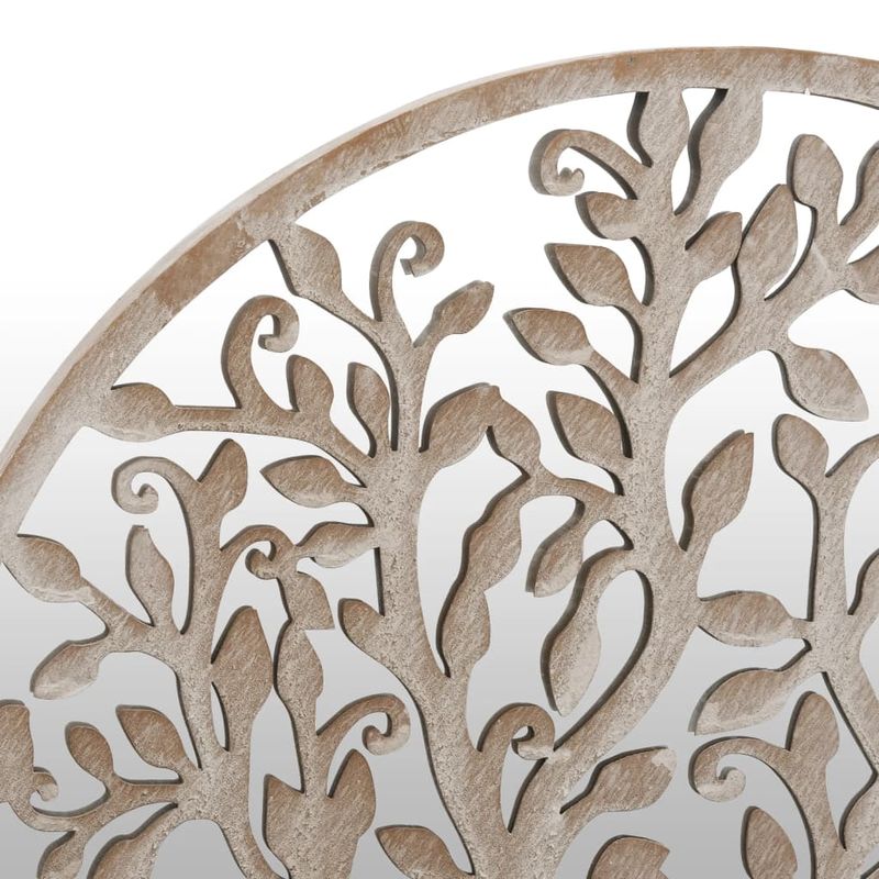 Casa si Gradina - Decoratiuni - Oglinzi - Oglinda rotunda,nisip,40x2,5 cm,fier, utilizare in interior - Infinity.ro