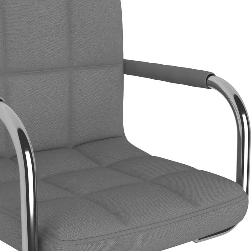 Casa si Gradina - Mobilier - Scaune si fotolii - Scaune - Scaun de bar, gri deschis, material textil - Infinity.ro