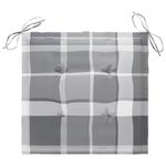 Casa si Gradina - Gradina si terasa - Mobilier exterior - Scaune si sezlonguri gradina - Scaune de gradina cu perne, 4 buc., lemn masiv de tec - Infinity.ro