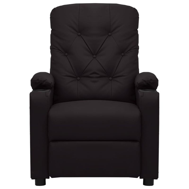 Ingrijire personala si Cosmetice - Sanatate si wellness - Articole wellness - Fotolii de masaj - Fotoliu de masaj cu ridicare, negru, piele ecologica - Infinity.ro