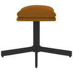 Casa si Gradina - Mobilier - Scaune si fotolii - Tabureti - Taburet, maro, 60x60x36 cm, catifea - Infinity.ro