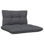 Casa si Gradina - Gradina si terasa - Mobilier exterior - Canapele si fotolii gradina - Canapea de gradina cu , cu perne antracit, lemn masiv pin - Infinity.ro