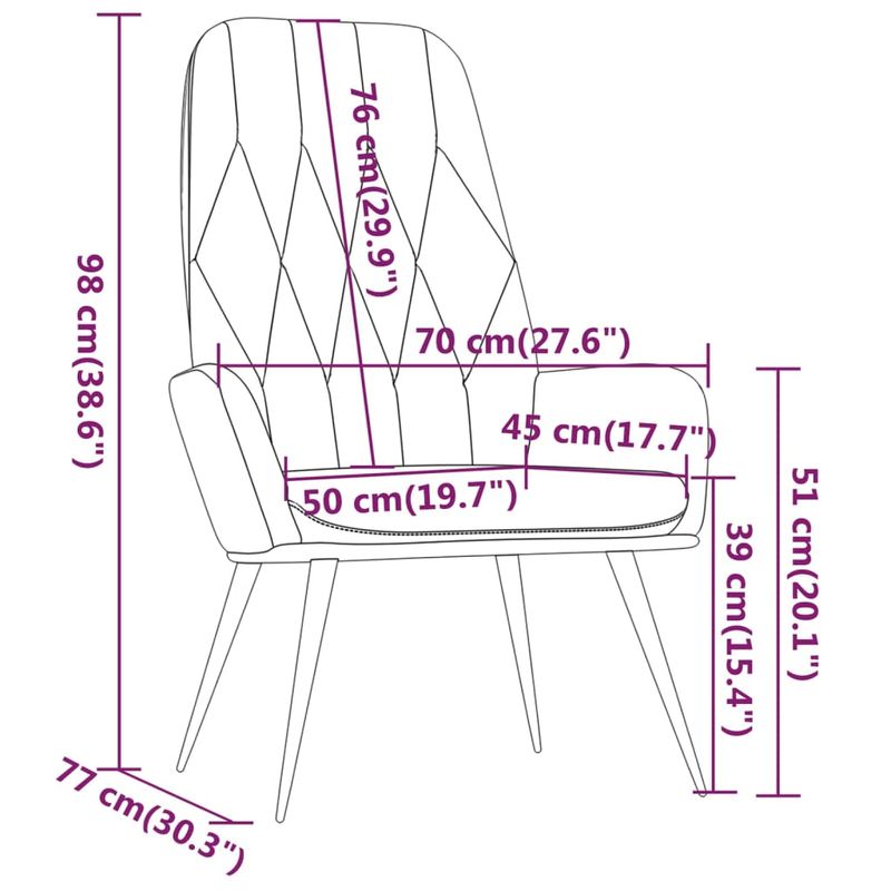 Casa si Gradina - Mobilier - Scaune si fotolii - Fotolii - Fotoliu de relaxare, gri deschis, catifea - Infinity.ro