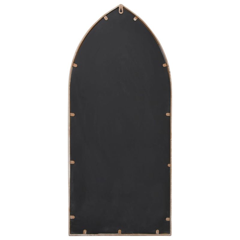 Casa si Gradina - Decoratiuni - Oglinzi - Oglinda de gradina, nisipiu, 100x45 cm, fier, uz exterior - Infinity.ro