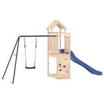 Jucarii, Copii si Bebe - Jucarii si jocuri - Jucarii de exterior - Spatii de joaca si accesorii - Set de joaca pentru exterior, lemn masiv de pin - Infinity.ro