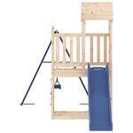 Jucarii, Copii si Bebe - Jucarii si jocuri - Jucarii de exterior - Spatii de joaca si accesorii - Set de joaca pentru exterior, lemn masiv de pin - Infinity.ro