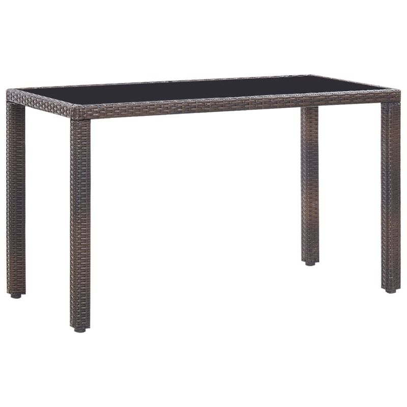 Casa si Gradina - Gradina si terasa - Mobilier exterior - Seturi mobila gradina - Set mobilier de exterior cu perne, 5 piese, maro, poliratan - Infinity.ro