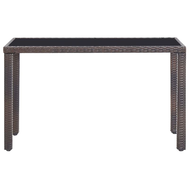 Casa si Gradina - Gradina si terasa - Mobilier exterior - Seturi mobila gradina - Set mobilier de exterior cu perne, 5 piese, maro, poliratan - Infinity.ro