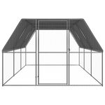 Petshop - Accesorii petshop - Culcusuri si custi - Custi interior si exterior - Cotet de pasari pentru exterior, 3x6x2 m, otel zincat - Infinity.ro