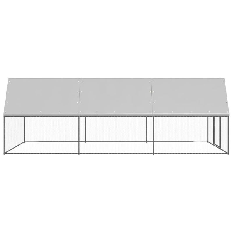 Petshop - Accesorii petshop - Culcusuri si custi - Custi interior si exterior - Cotet de pasari pentru exterior, 3x6x2 m, otel zincat - Infinity.ro