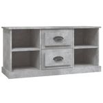 Casa si Gradina - Mobilier - Comode si corpuri - Comode - Comoda TV, gri beton, 99,5x35,5x48 cm, lemn prelucrat - Infinity.ro