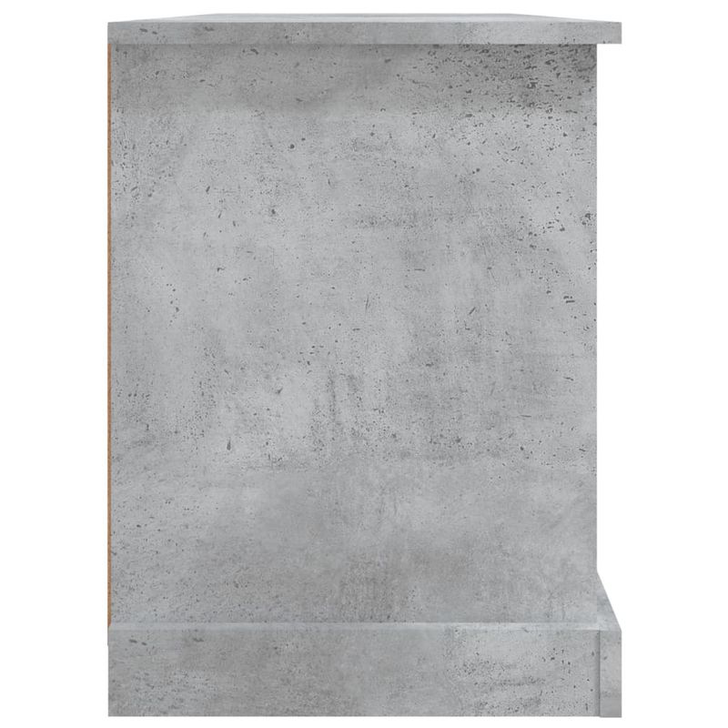 Casa si Gradina - Mobilier - Comode si corpuri - Comode - Comoda TV, gri beton, 99,5x35,5x48 cm, lemn prelucrat - Infinity.ro