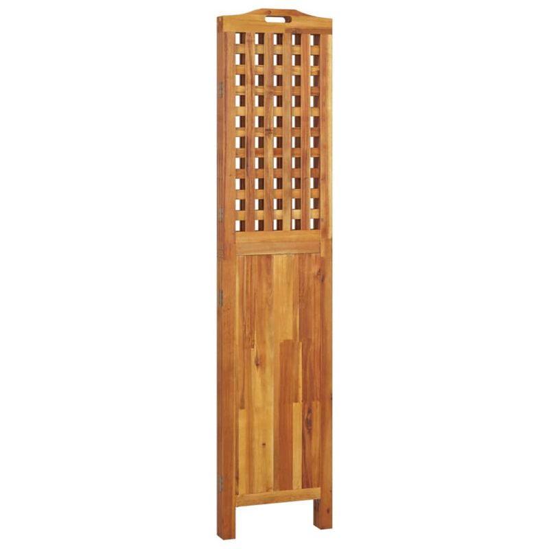 Casa si Gradina - Decoratiuni - Pereti despartitori si paravane - Paravan de camera 3 panouri 121,5x2x180 cm lemn masiv de acacia - Infinity.ro