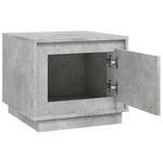 Casa si Gradina - Mobilier - Mese si birouri - Masute de cafea - Masuta de cafea, gri beton, 51x50x44 cm, lemn prelucrat - Infinity.ro