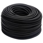 Casa si Gradina - Electrice - Echipamente electrice - Accesorii compresoare - Furtun de aer hibrid, negru, 0,6", 20 m, cauciuc și PVC, model fără cuplaj - Infinity.ro