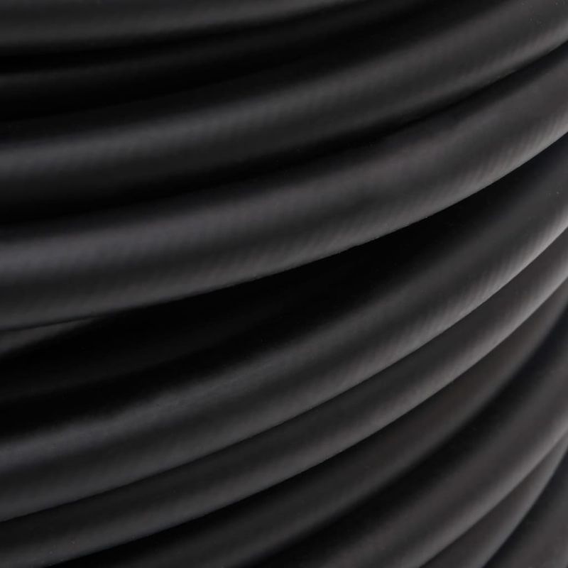 Casa si Gradina - Electrice - Echipamente electrice - Accesorii compresoare - Furtun de aer hibrid, negru, 0,6", 20 m, cauciuc și PVC, model fără cuplaj - Infinity.ro