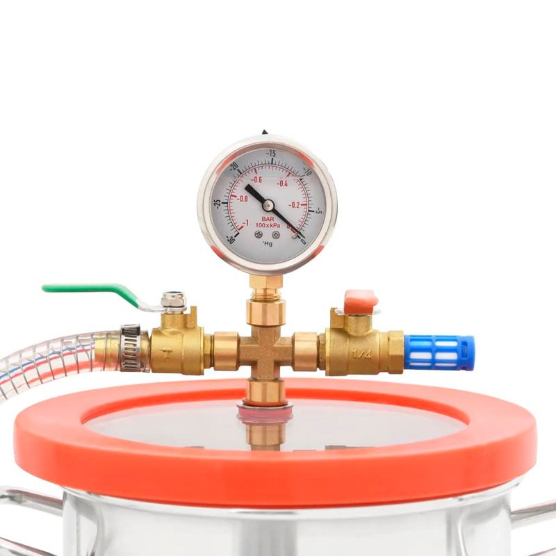 Casa si Gradina - Gradinarit si plante - Instalatii si accesorii pentru irigatii - Pompe apa - Camera de vid cu pompa in 2 trepte, 3,7 L - Infinity.ro