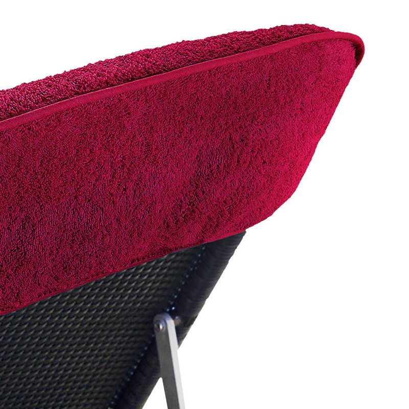 Casa si Gradina - Textile si covoare - Textile baie - Prosoape - Prosoape de plaja, 2 buc., visiniu, 60x135 cm, textil 400 GSM - Infinity.ro