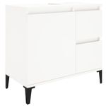 Casa si Gradina - Mobilier - Seturi de mobilier - Seturi baie - Dulap de baie, alb, 65x33x60 cm, lemn prelucrat - Infinity.ro