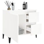 Casa si Gradina - Mobilier - Seturi de mobilier - Seturi baie - Dulap de baie, alb, 65x33x60 cm, lemn prelucrat - Infinity.ro