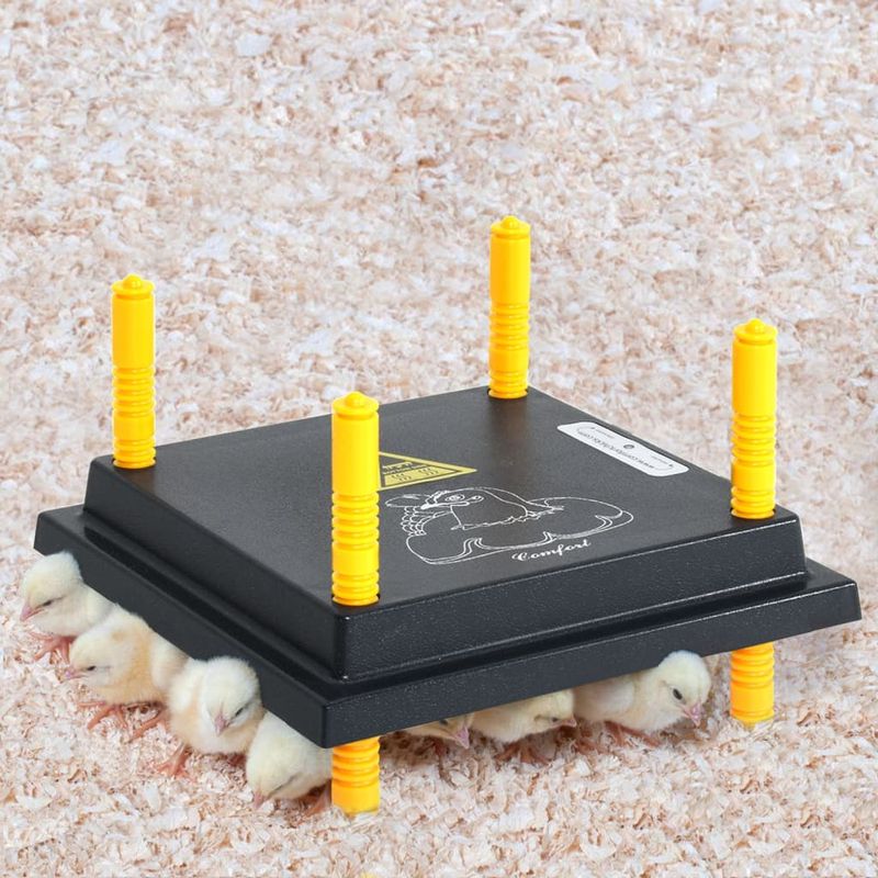 Petshop - Accesorii petshop - Acvaristica si teraristica - Incalzitoare si racitoare - Placa de incalzire pentru pui si ratuste, 25x25 cm - Infinity.ro