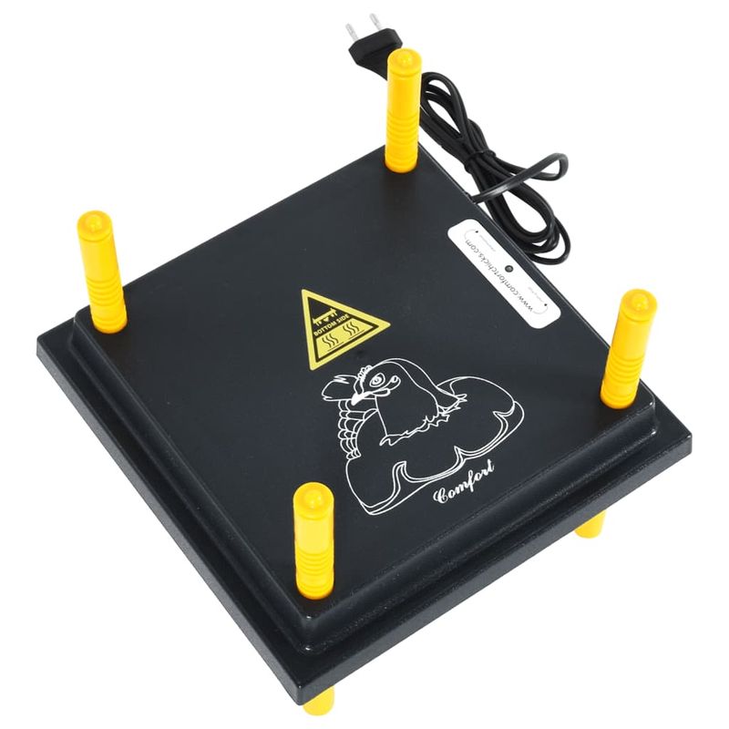 Petshop - Accesorii petshop - Acvaristica si teraristica - Incalzitoare si racitoare - Placa de incalzire pentru pui si ratuste, 25x25 cm - Infinity.ro