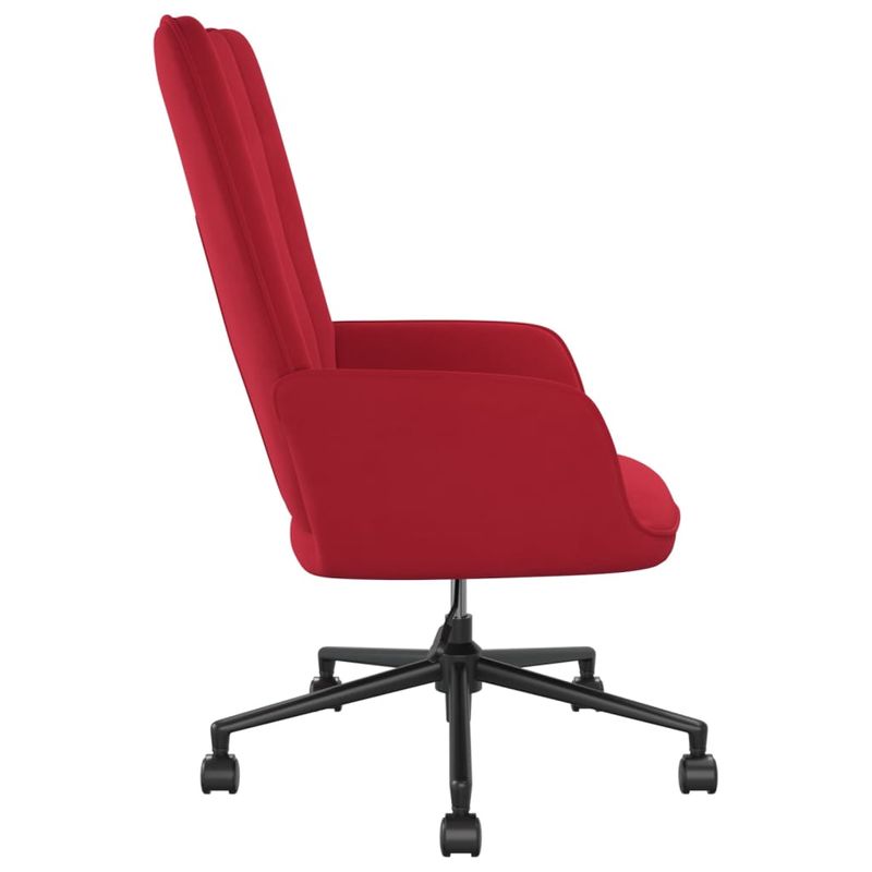 Casa si Gradina - Mobilier - Scaune si fotolii - Fotolii - Fotoliu de relaxare, rosu vin, catifea - Infinity.ro