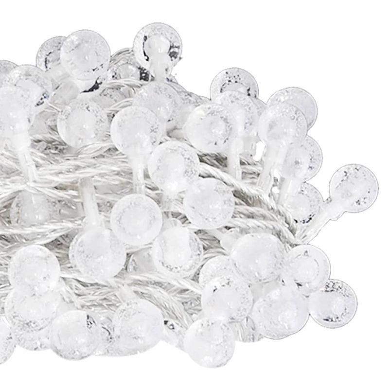Casa si Gradina - Decoratiuni - Decoratiuni de sezon - vidalXL Ghirlanda luminoasa, 200 LED-uri, alb rece, 8 functii, 20 m - Infinity.ro