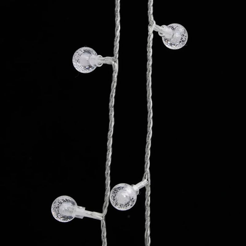 Casa si Gradina - Decoratiuni - Decoratiuni de sezon - vidalXL Ghirlanda luminoasa, 200 LED-uri, alb rece, 8 functii, 20 m - Infinity.ro