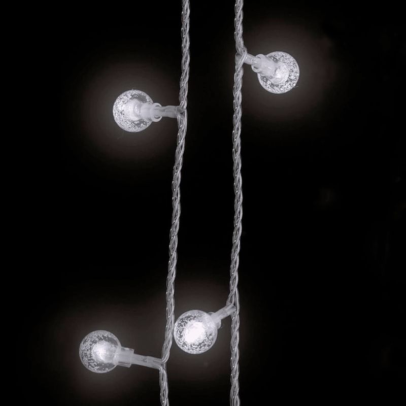 Casa si Gradina - Decoratiuni - Decoratiuni de sezon - vidalXL Ghirlanda luminoasa, 200 LED-uri, alb rece, 8 functii, 20 m - Infinity.ro