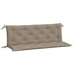 Casa si Gradina - Gradina si terasa - Mobilier exterior - Perne decorative exterior - Perne banca de gradina 2 buc., gri taupe, tesatura oxford, mărime 150 cm - Infinity.ro