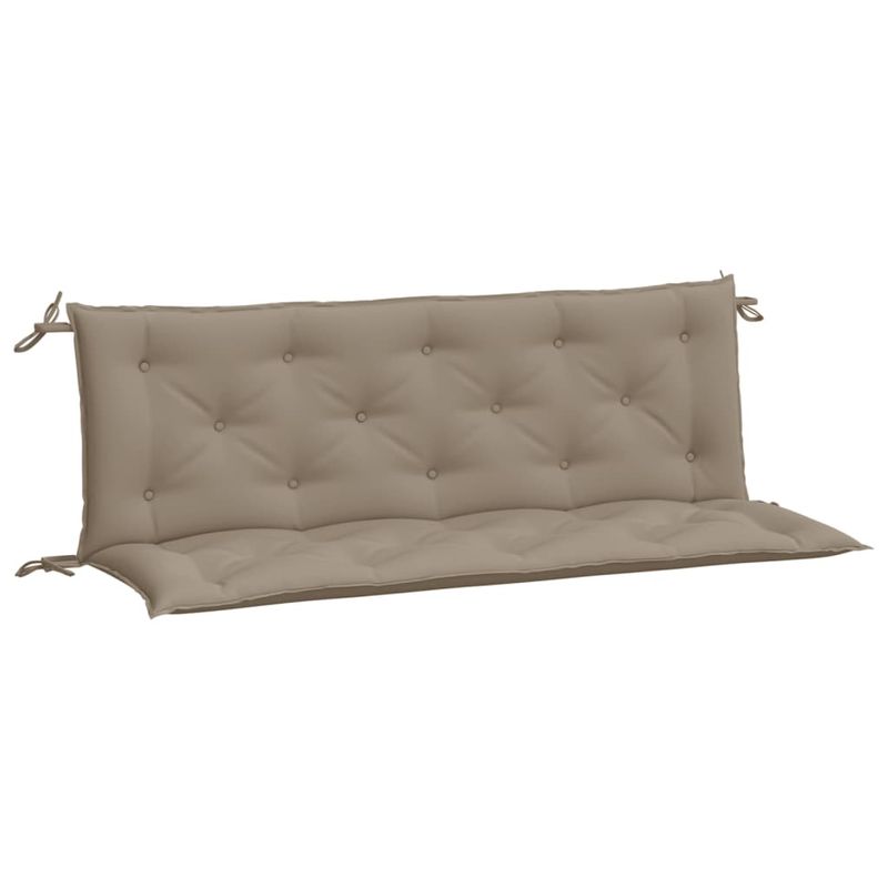 Casa si Gradina - Gradina si terasa - Mobilier exterior - Perne decorative exterior - Perne banca de gradina 2 buc., gri taupe, tesatura oxford, mărime 150 cm - Infinity.ro